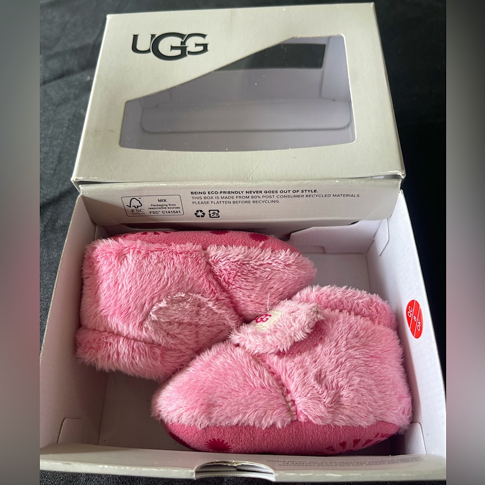 Pink Uggs Bootie